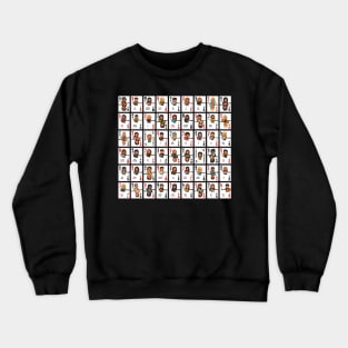 Set of All 54 Pixelrockstars Playing Cards Crewneck Sweatshirt